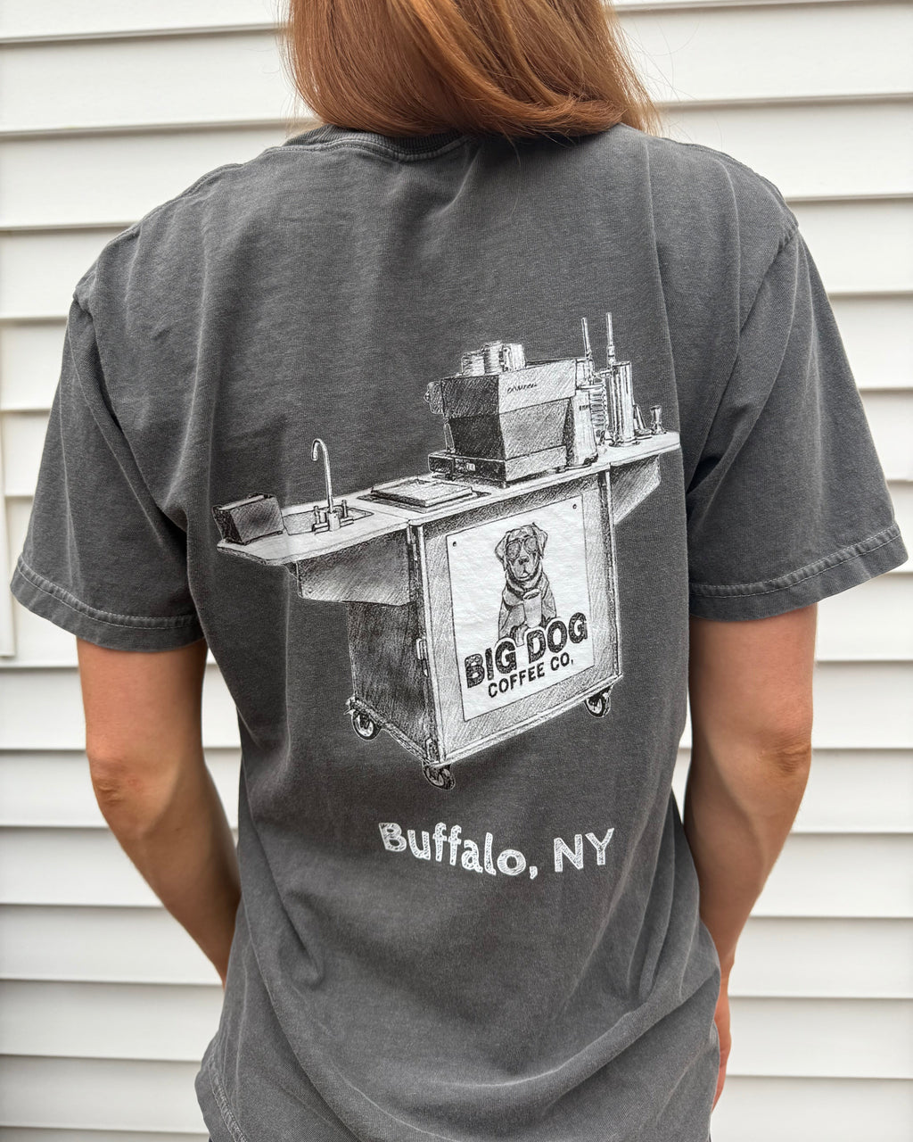 Big Dog Coffee Cart Tee